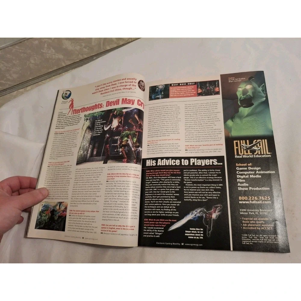 Electronic Gaming Monthly 149 2001 Xbox Vs Gamecube Resident Evil Silent Hill Ad